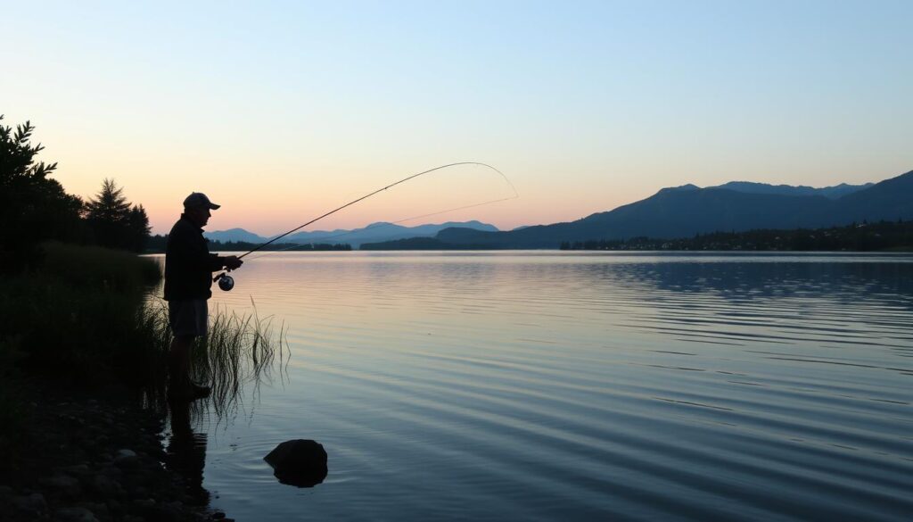 Veteran fishing