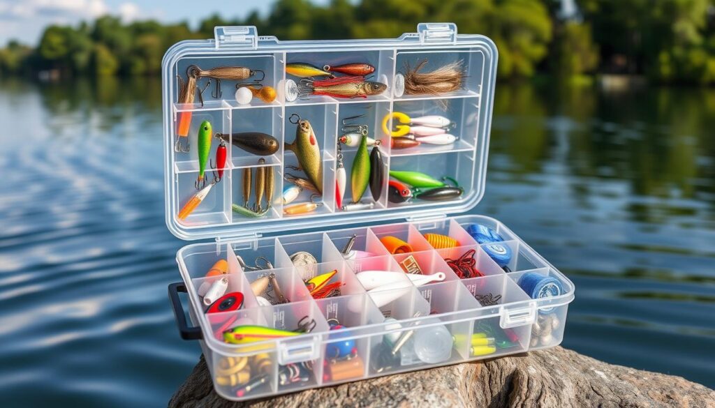 bass fishing tackle box