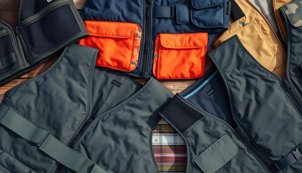 fishing vest materials