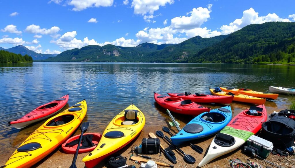 kayaks