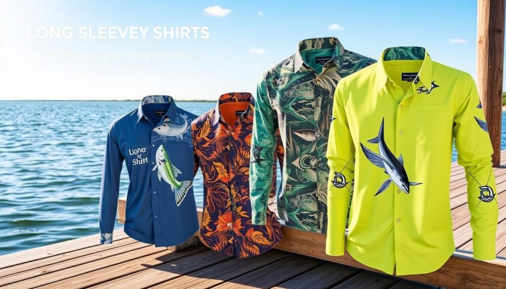 long sleeve fishing shirts