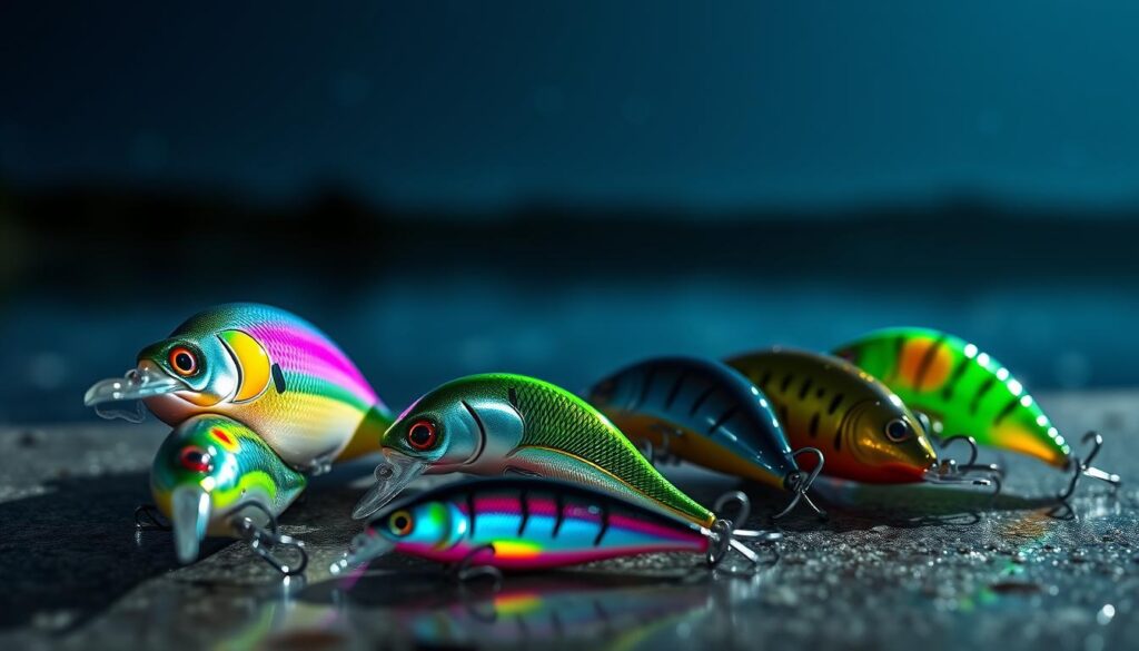 night bass fishing lures