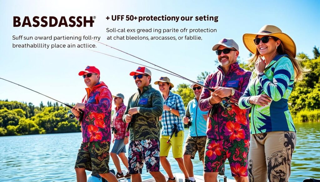 BASSDASH sun protection clothing