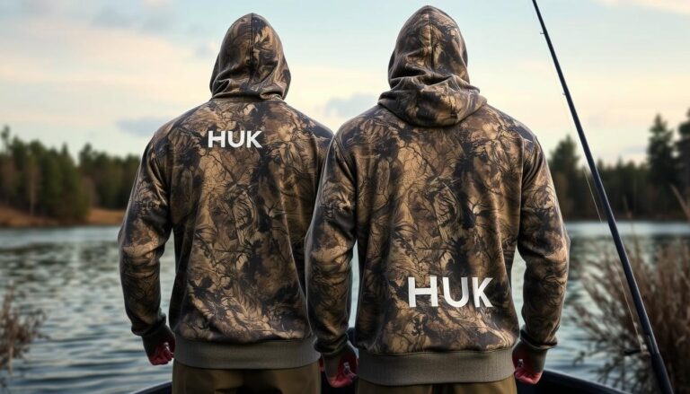 HUK Men's Icon X Camo Hoodie |UPF 50+ Long-Sleeve Bass-Fishing Shirt