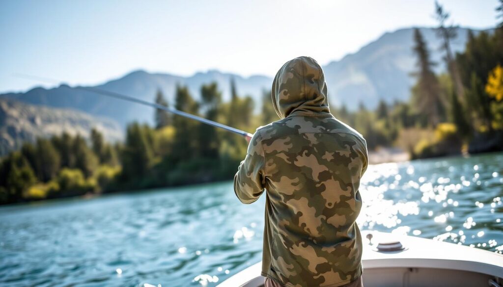UPF rated fishing attire