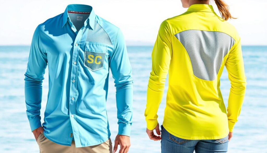 vented fishing shirts
